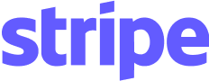 Stripe logo displayed in a bold purple color on a white background.