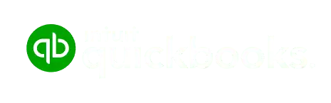Logo of Intuit QuickBooks with a green circle and white text.