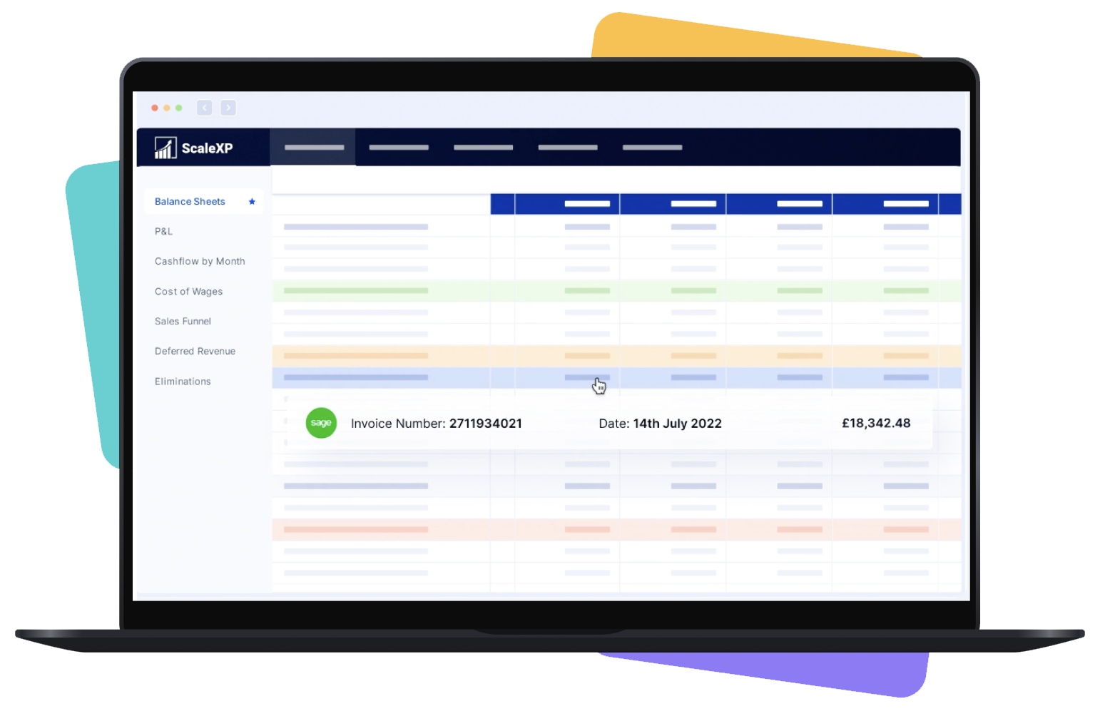 ScaleXP month-end close automation workflow showing schedules, journals, and reporting generated from live Xero and QuickBooks data