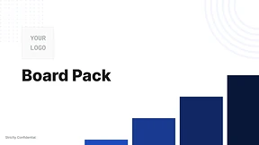 ScaleXP SaaS board pack template – cover page